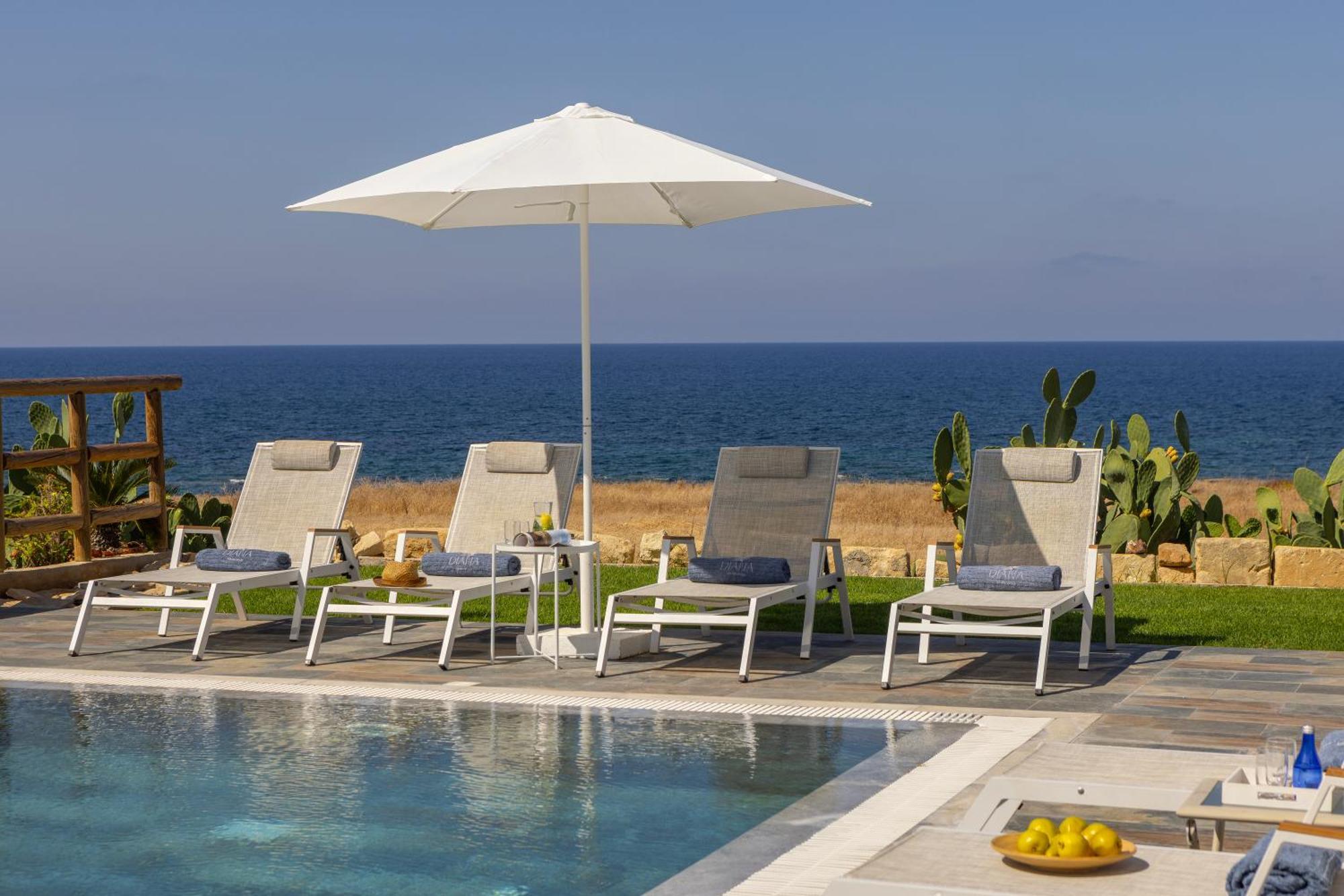 Diana Seaside Villas 포모스 외부 사진